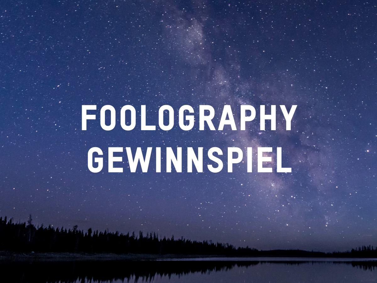 Foolography Gewinnspiel